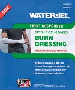 Water-Jel ®Burn Dressing, Sterile, 4in X 16inBy Safeguard Medical