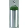 Aluminum Oxygen Cylinder Tank With Toggle Valve, Size DBy Western Enterprises