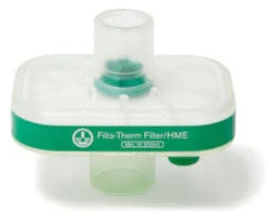 Intersurgical Filta-Therm ™Breathing Heat Moisture Exchange Filter (HMEF) With Luer Port And Retainable CapBy Intersurgical