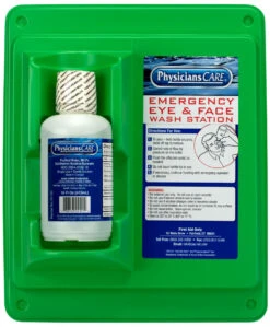 First Aid Only ®PhysiciansCare Eye Wash Station And Wall Mount, 16oz BottleBy ACME United