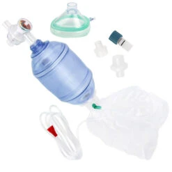 Curaplex® Select BVM Manual Resuscitator With Integrated ManometerBy Curaplex -Medical Supply Store 2442 BVMPAD p03 515Wx515H 8836401823774