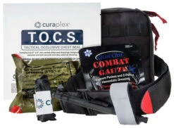 Curaplex ®Officer Down Basic IFAK Kits, W/ C-A-T TourniquetBy Curaplex