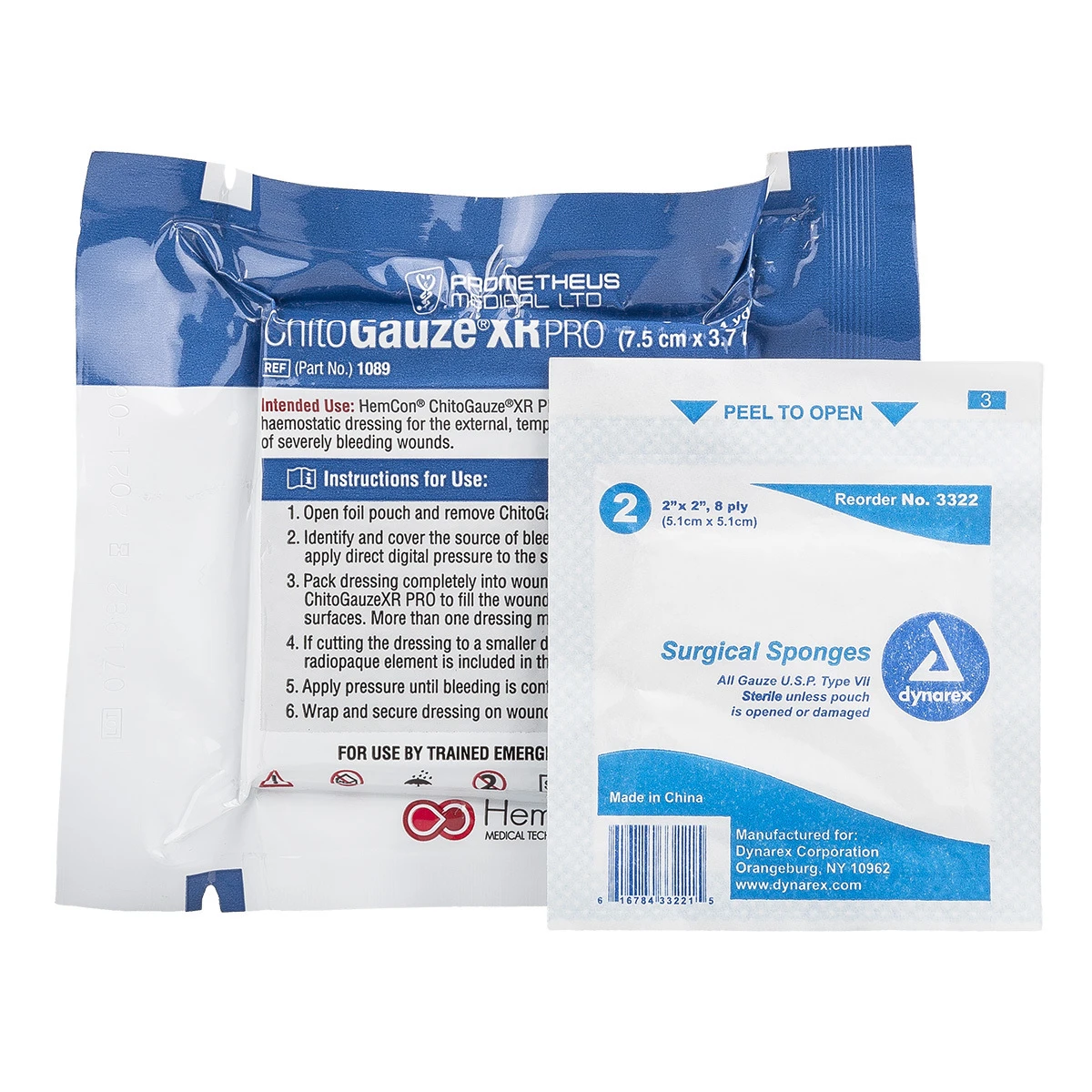 Curaplex ®ChitoGauze KitBy Curaplex 3 Curaplex ®ChitoGauze KitBy Curaplex