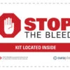 Curaplex ®Stop The Bleed ®Sticker Kit, 10/kitBy Curaplex -Medical Supply Store 670156 KIT 1200Wx1200H 8810642538526
