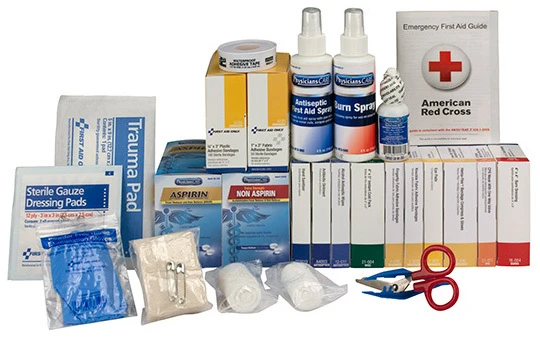 First Aid Only ®ANSI A+ 2-shelf First Aid Cabinet Refill With Medications, 335-pieceBy ACME United 3 First Aid Only ®ANSI A+ 2-shelf First Aid Cabinet Refill With Medications, 335-pieceBy ACME United